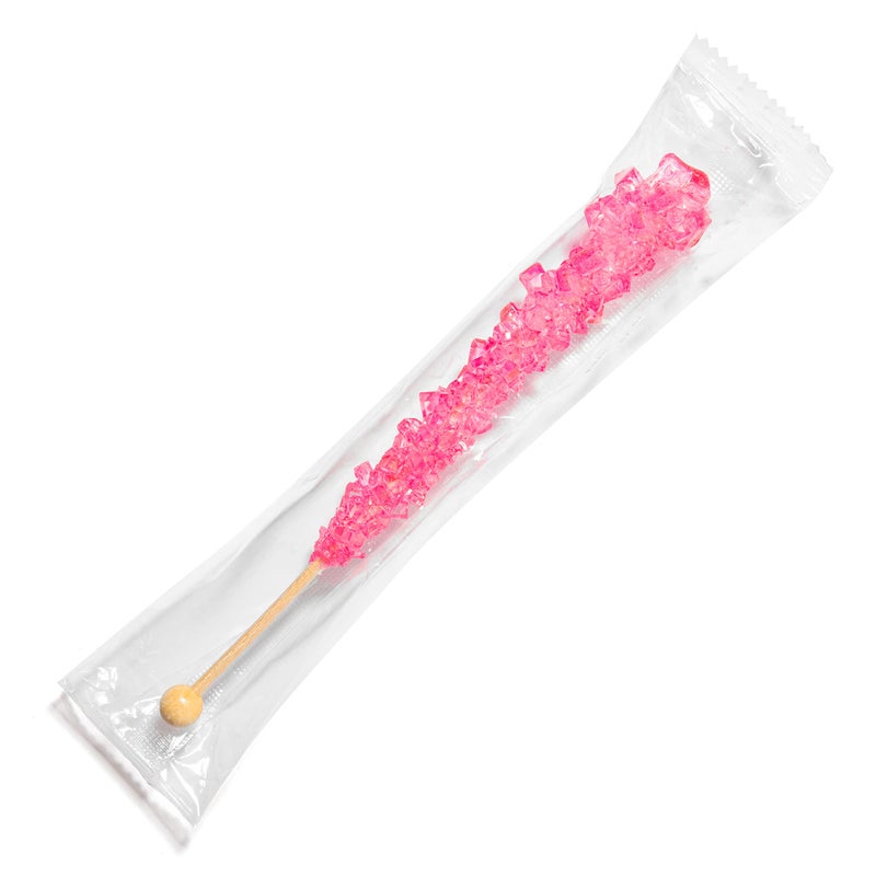 Candy Envy - Valentine's Day Rock Candy Sugar Sticks - 18 Individually Wrapped Valentine Favors - Image 2