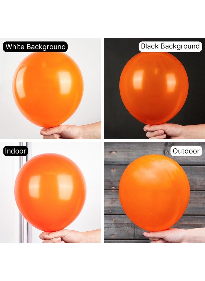 PartyWoo PartyWoo Orange Balloons 140 pcs Different Sizes of 18 12 10 5 Inch Fall Balloon Arch Kit Garland for Thanksgiving Halloween Little Cutie Baby Shower Birthday Party Decorations Orange-Y9  - Image 3