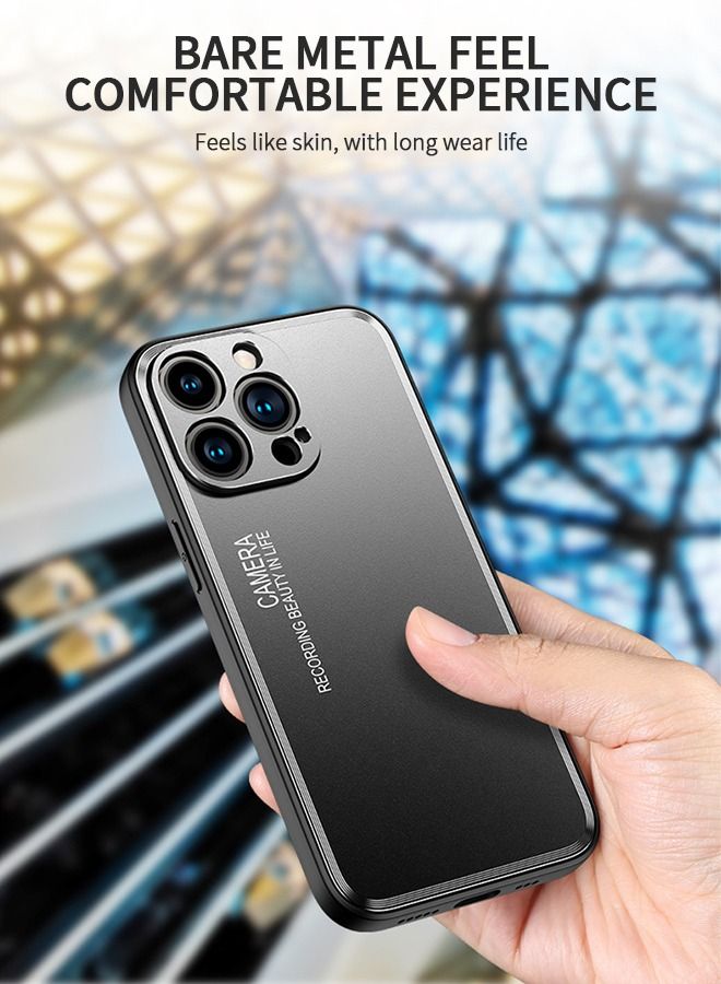 GROIC IPhone 14 Pro Case 6.1 Inch, Stainless Steel Protective Cover, Durable, Anti-Slip, Anti-Fingerprint, Shockproof Protector Cover - Image 5