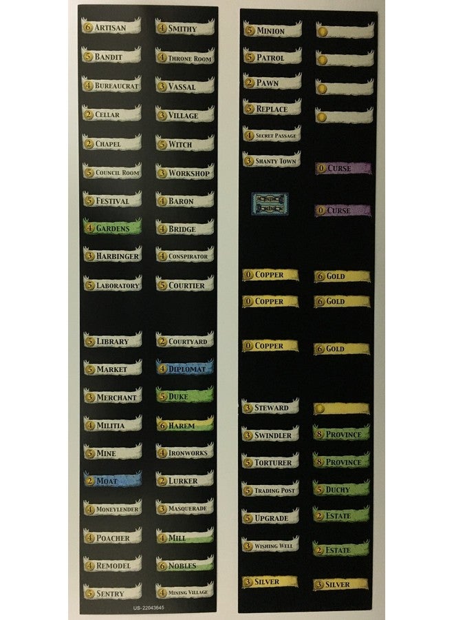 ريو جراند جيمز Rio Grande Games: Dominion Big Box الإصدار الثاني: لعبة لوحة استراتيجية، تأتي مع بطاقات أساسية إضافية لـ 5-6 لاعبين، متوافقة مع جميع توسعات Dominion - Image 5