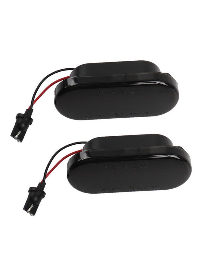 NIBEMINENT - 2-Piece Dynamic LED Side Marker Turn Signal Blinker Light - Image 1