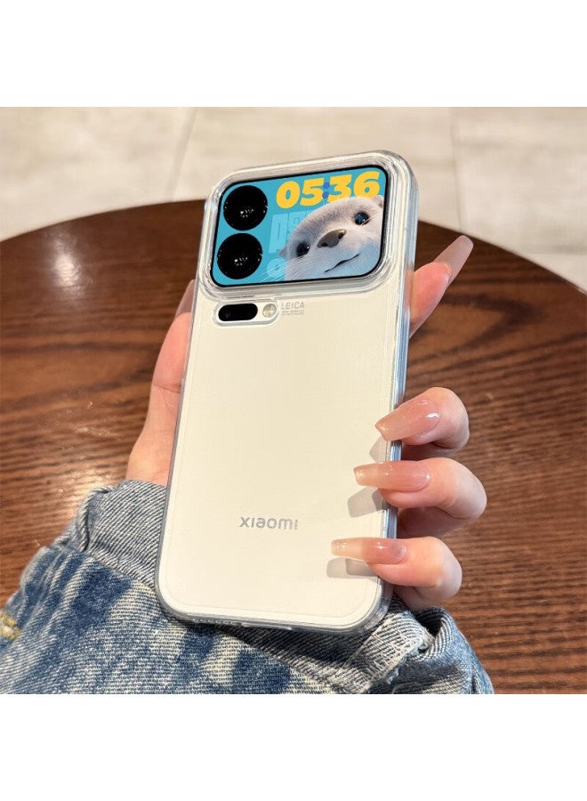 Smorss Xiaomi 17 Pro Case Ultra-thin Full-cover Skin-friendly Transparent Airbag Shockproof Soft Cover For Men And Women - Image 4