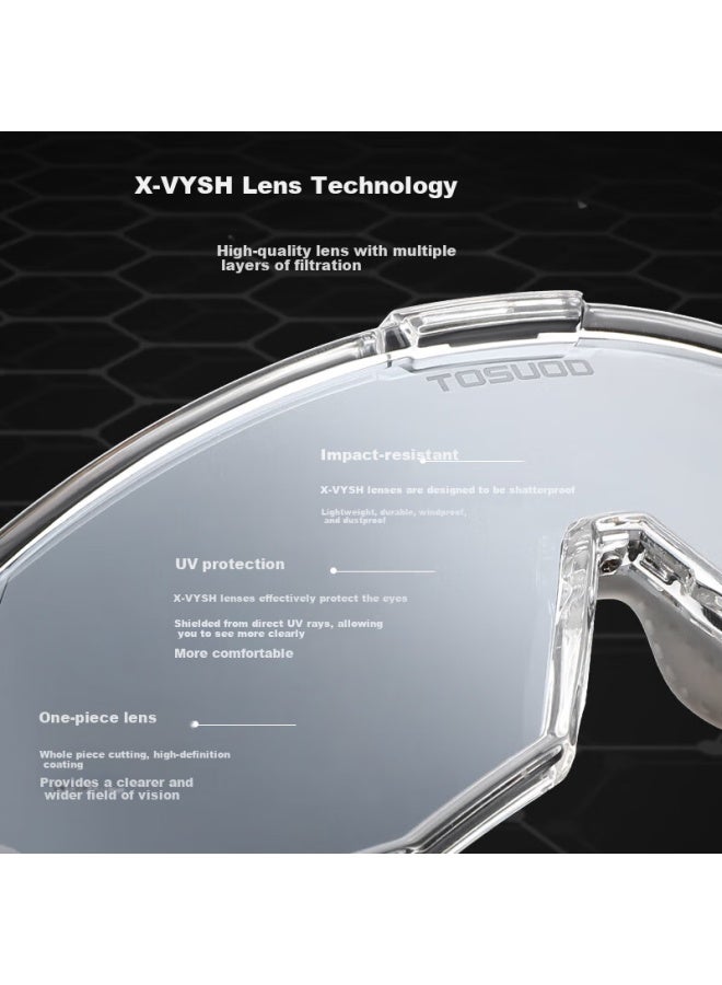 Tosuod Cycling Gl Outdoor Polarized Myopia Goggles Sungl Running Sports Windproof Sand Highway Bicycle Equipment - Image 3