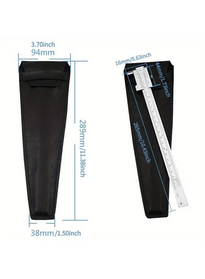 Ergonomic Stainless Steel Vernier Caliper With Carbide Scriber 0 200mm Precision Measuring Tool - Image 5