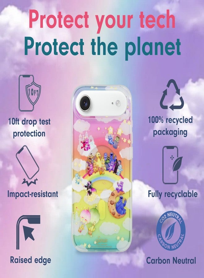 سونيكس جراب سونيكس لهاتف آيفون 17 إير | متوافق مع ماج سيف | تم اختباره ضد السقوط من ارتفاع 3 أمتار | كير بيرز × شارع سمسم - Image 4