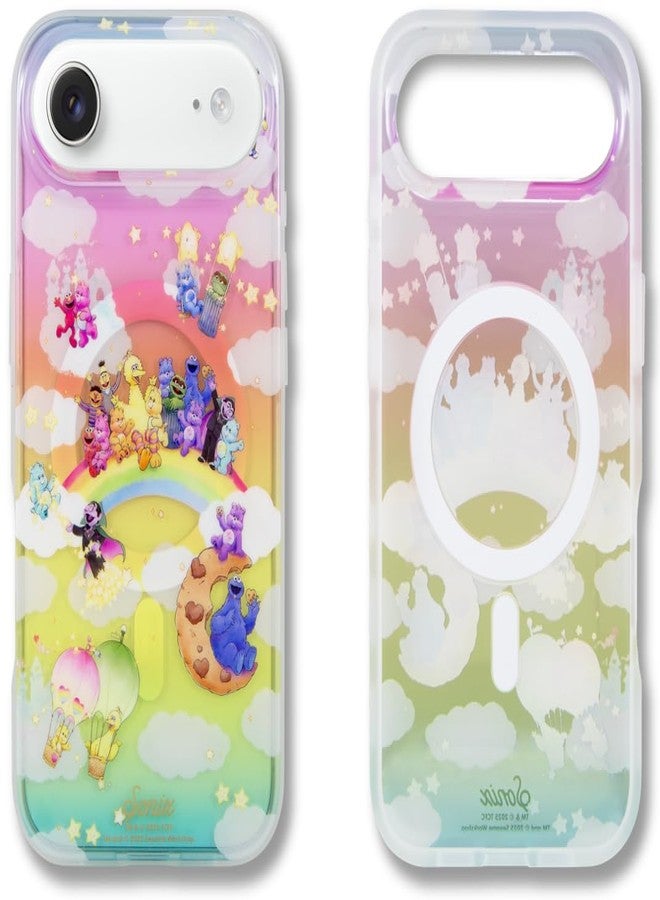 سونيكس جراب سونيكس لهاتف آيفون 17 إير | متوافق مع ماج سيف | تم اختباره ضد السقوط من ارتفاع 3 أمتار | كير بيرز × شارع سمسم - Image 1