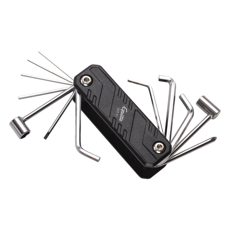 Guitto 12-in-1 Guitar Tool Set 8mm Hex Wrench - Versatile Efficient Multi-Function Guitar Tool for Maintenance and Repair - Image 5