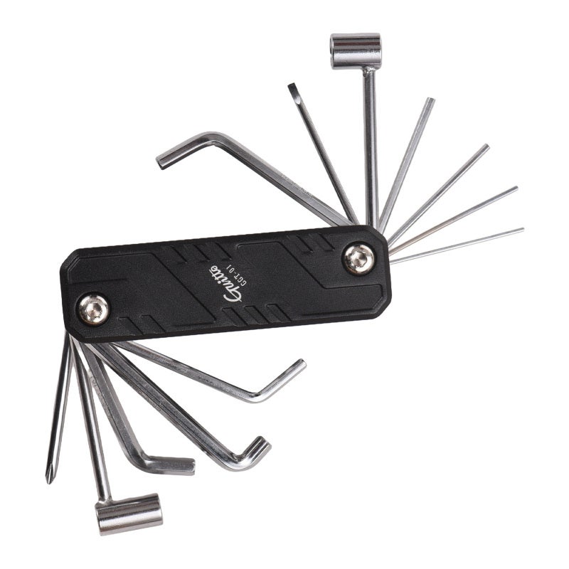 Guitto 12-in-1 Guitar Tool Set 8mm Hex Wrench - Versatile Efficient Multi-Function Guitar Tool for Maintenance and Repair - Image 3