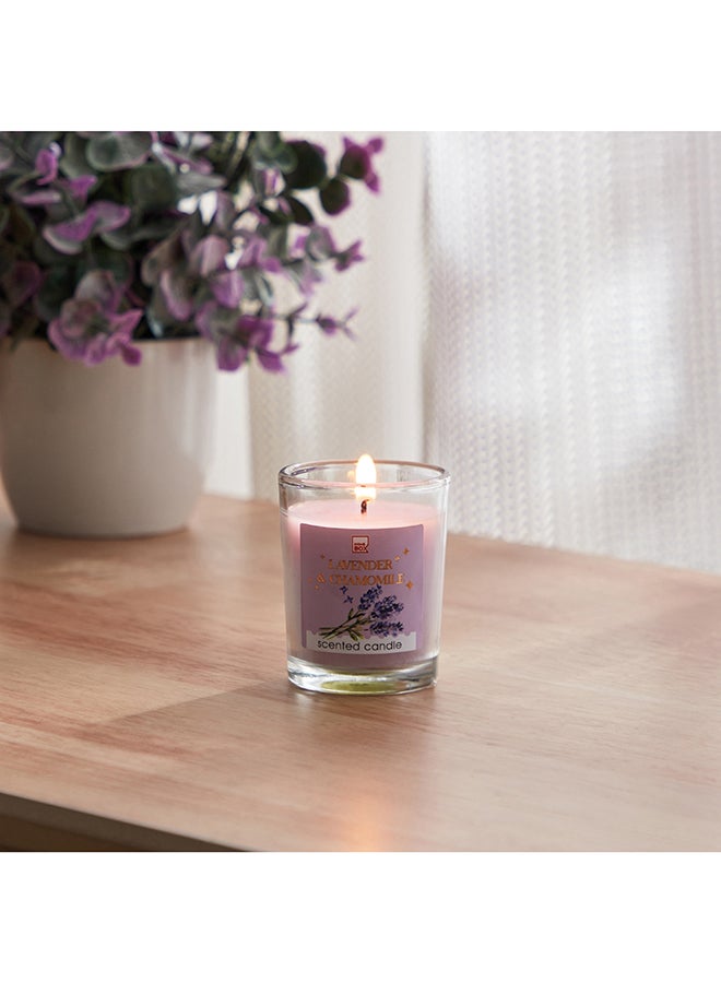 Home Box Qara Lavender Chamomile Glass Candle 50 g  - Image 1