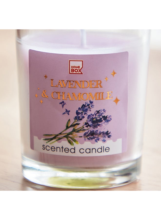 Home Box Qara Lavender Chamomile Glass Candle 50 g  - Image 4