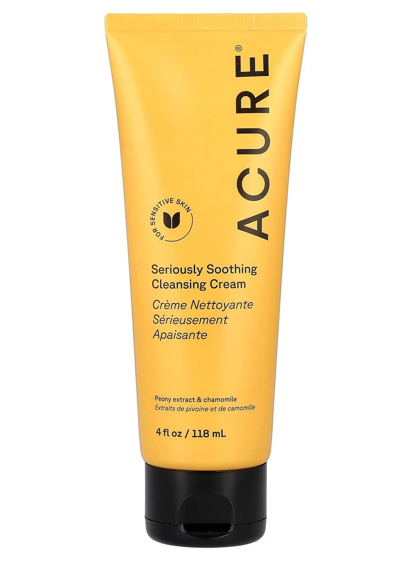 ACURE, Seriously Soothing Cleansing Cream, 4 fl oz (118 ml)