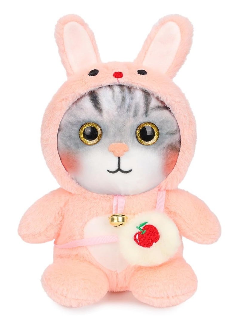 Adorable Cat Stuffed Animal Dressed in Penguin Costume Soft Cuddly Toys for Boys and Girls Birthday Gifts  - Image 2