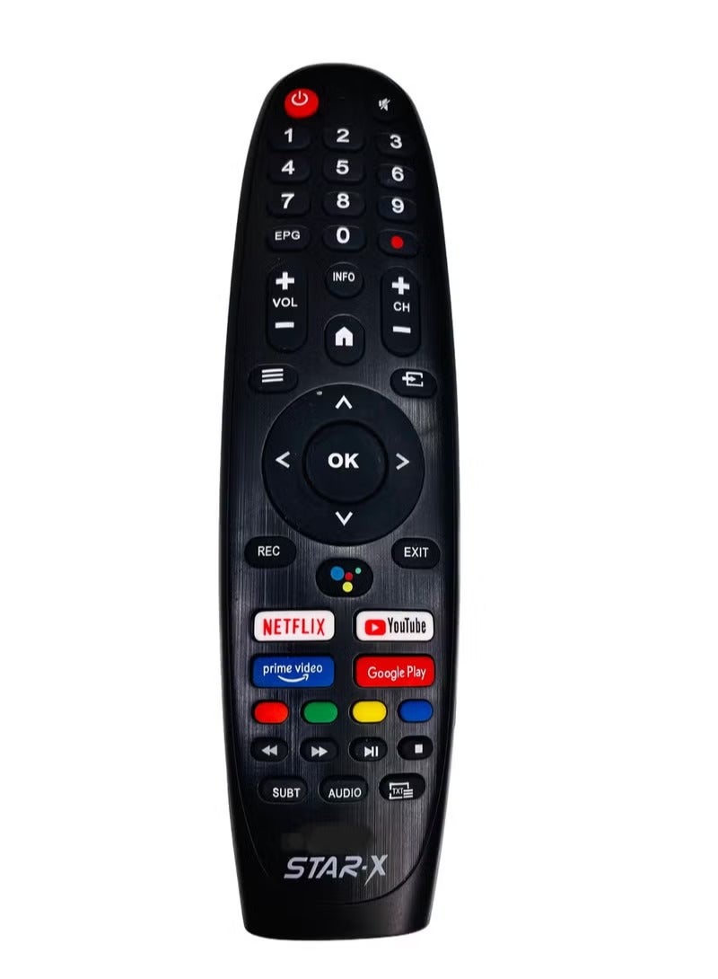 ستار إكس جهاز التحكم عن بعد STAR X – جهاز تحكم عن بعد بديل سحري متوافق مع أجهزة تلفزيون STAR X وJVC - Image 1