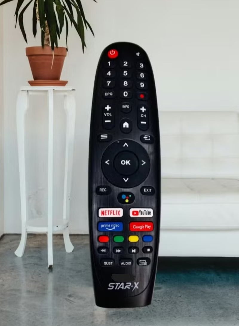 ستار إكس جهاز التحكم عن بعد STAR X – جهاز تحكم عن بعد بديل سحري متوافق مع أجهزة تلفزيون STAR X وJVC - Image 2