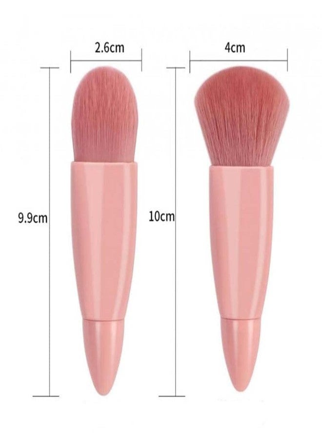 CRADIAX Professional Makeup Brush Set - 10-Piece Diamond Unicorn Brushes for Face Powder, Eyeshadow, Concealer, Highlight & Blending | Soft Kabuki Cosmetic Brushes for Women & Girls - Image 4