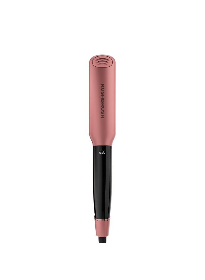 Rush Brush Hair Straightening, Rose Gold - X1 Infra - Image 1