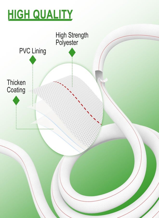 AGHITG Backwash Hose, 2 inch Fire Hose With Clamp, Heavy Duty Sump Pool Drain Hose, 60Ft Discharge Hose for Swimming Pool, Garden Irrigation. - Image 3