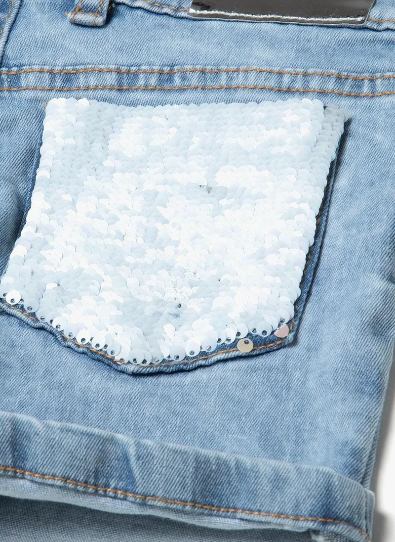 MINOTI Girls Denim Shorts