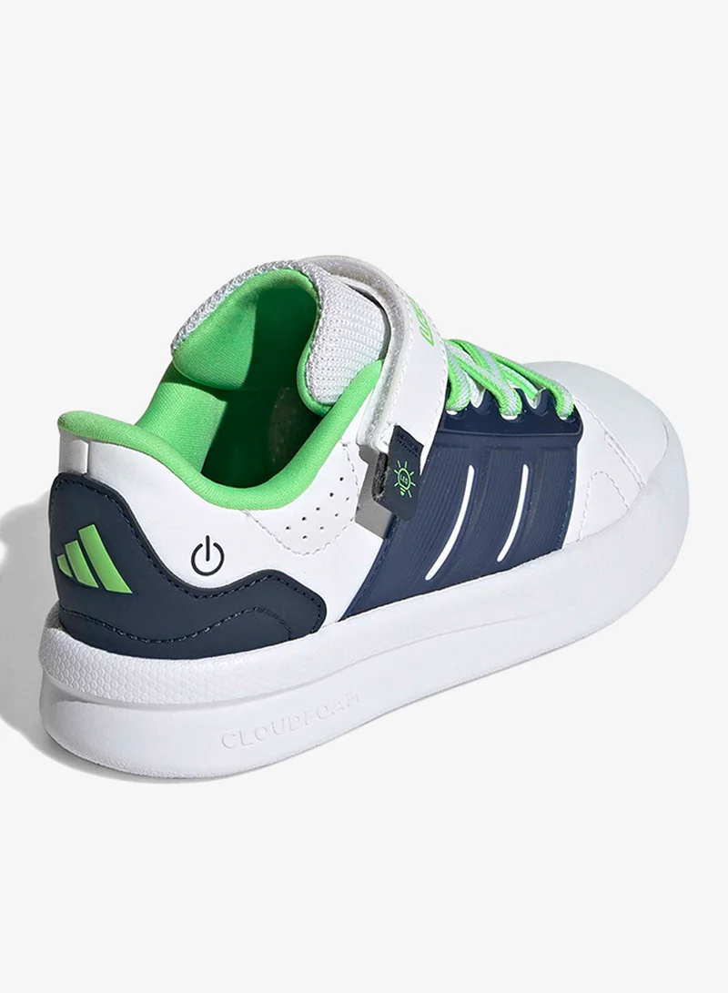 Adidas FTWWHT/NINDIG/SCRGRN Kids Lightoramaourt  | Best Price UAE