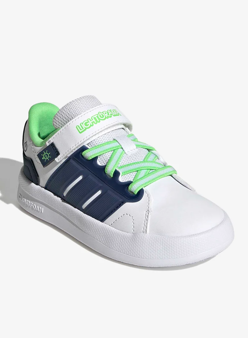 Adidas FTWWHT/NINDIG/SCRGRN Kids Lightoramaourt  | Best Price UAE