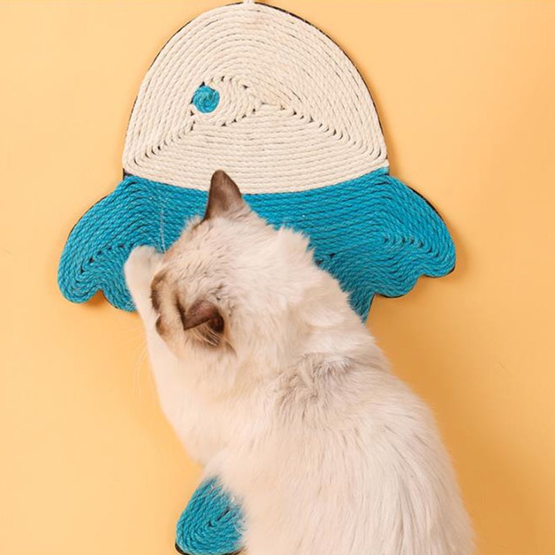 Natural Sisal Cat Scratcher Mat Cat Floor Scratching Pad Kitten Rug Scratch Pad - Image 2