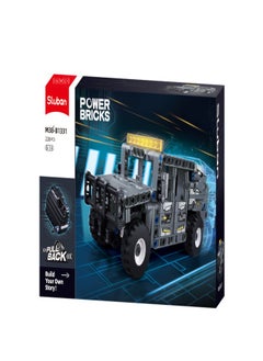 Sluban SLUBAN-POWER BRICKS-HUMMER CAR(PULL BACK) 228PCS 