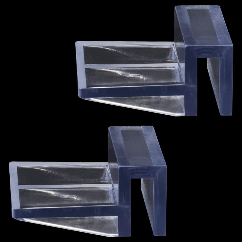 OIIKI 6 PCS Aquarium Glass Cover Clip Clear Acrylic Support Holder Aquarium Lid Clips Clamps for Aquarium Fish Tank 6mm - Image 4