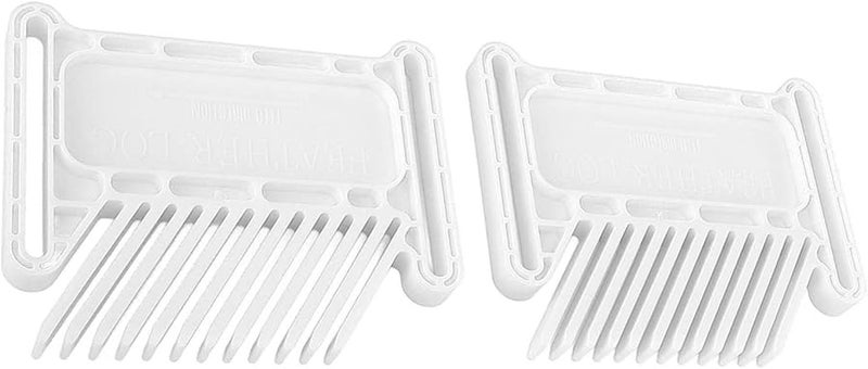 White Featherboard Loc Board Set for Woodworking Safety Protection Durable Home Use - Image 3