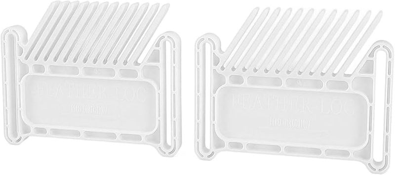 White Featherboard Loc Board Set for Woodworking Safety Protection Durable Home Use - Image 4