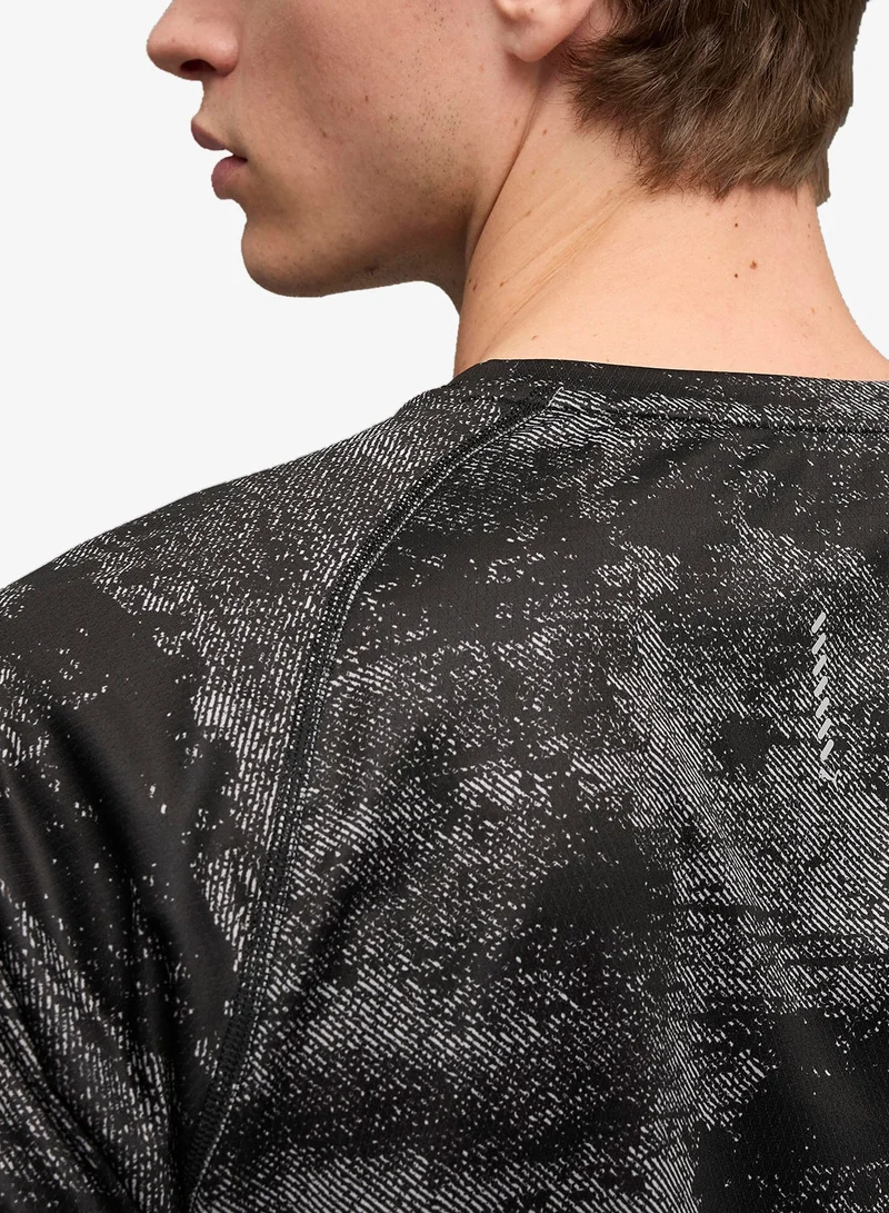 PUMA  Run Velocity All-Over Printed T-Shirt for Men | Best Price UAE