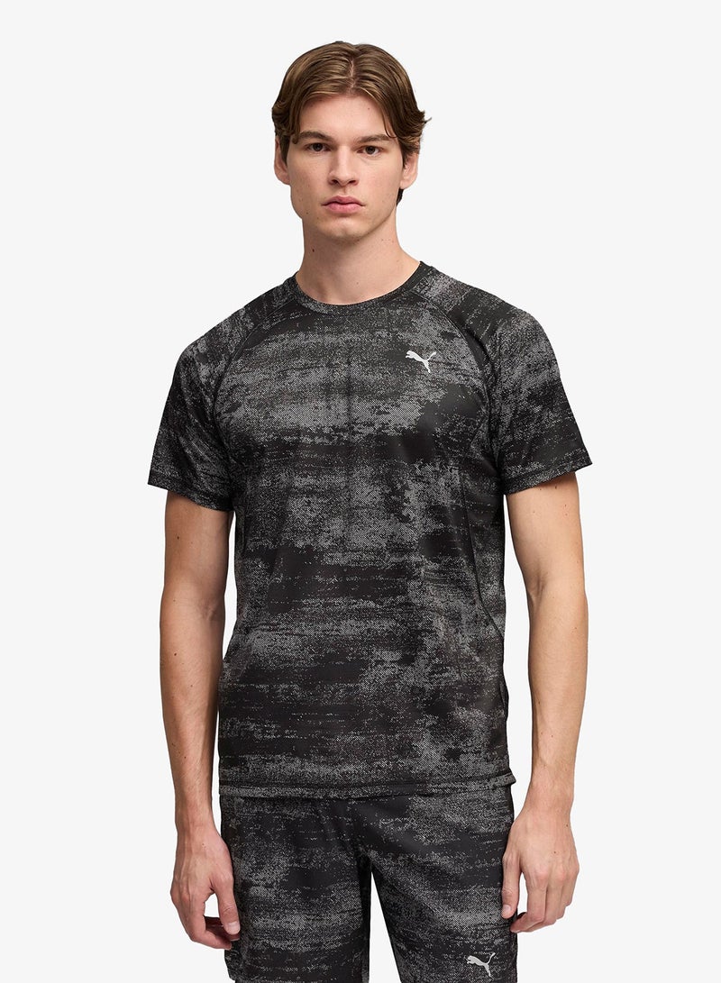 PUMA Run Velocity All-Over Printed T-Shirt - Image 1