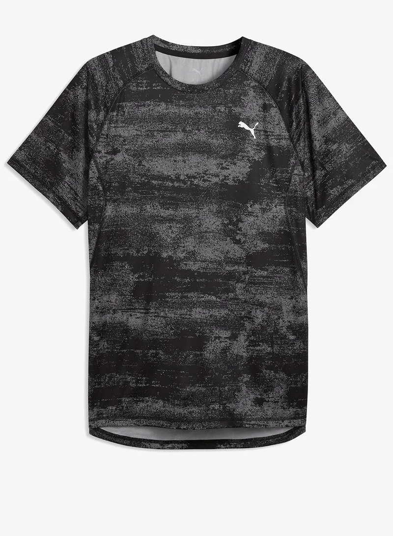 PUMA  Run Velocity All-Over Printed T-Shirt for Men | Best Price UAE