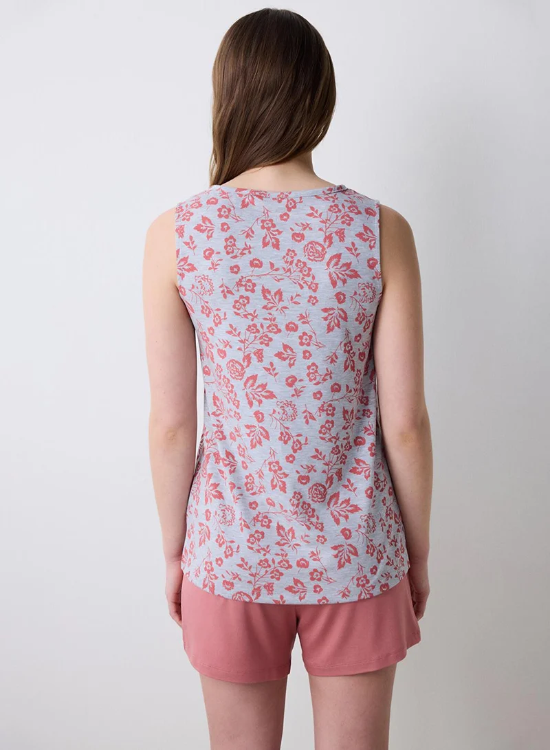 Penti Rose Penti Rose Mia Shorts Dusty Pink Pyjama Set for Women | Best Price UAE