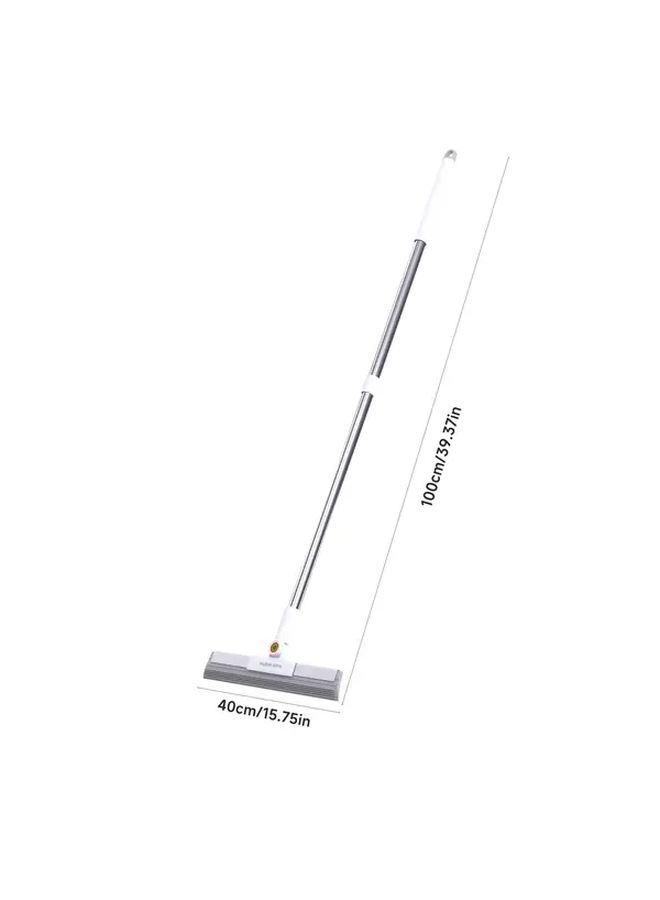 15.75 Inch Silicone Magic Broom Heavy Duty Multi Surface Floor Window Squeegee Cleaner - Image 4