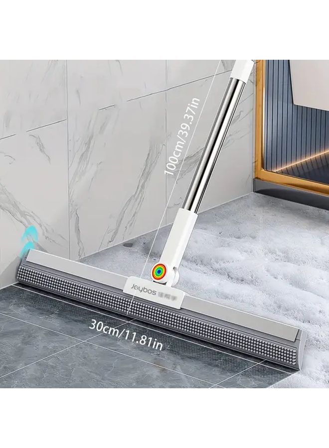 15.75 Inch Silicone Magic Broom Heavy Duty Multi Surface Floor Window Squeegee Cleaner - Image 3