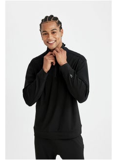 DeFacto Man Knitted Standart Fit High Neck Long Sleeve Sweatshirt  - Image 1