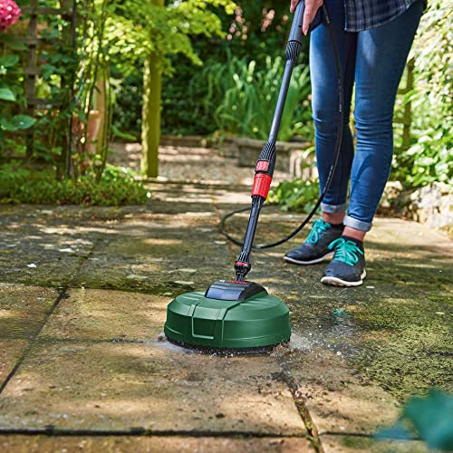 BOSCH Aqua Surf 250 Patio Cleaner, Cleansing Diameter 250mm, Pivoted Cleaning Head, Brush Skirt Controls Water Splashing | Max Pressure 140 Bar | Accessory for Aquatak Pressure washers | 0.68kg - Image 2