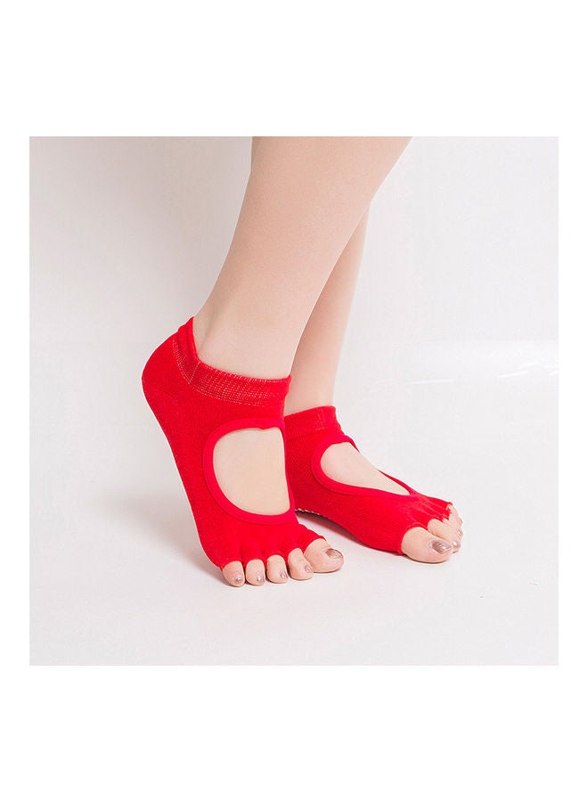 NIBEMINENT Non Slip Yoga Socks 12 x 12cm - Image 4