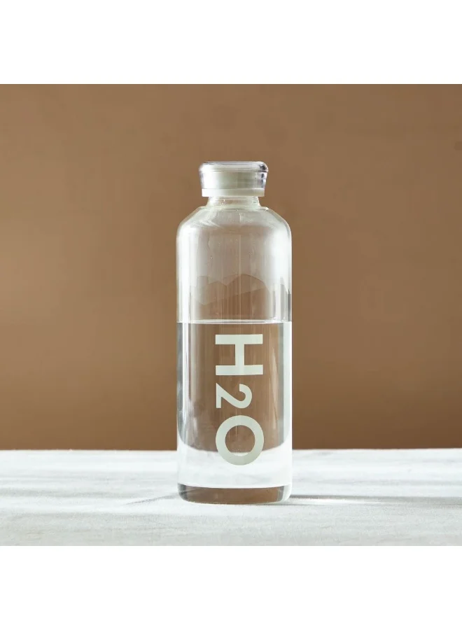 دانوب هوم Orchid Borosilicate Glass Bottle-500ml, Clear, Glass Bottle For Meal Preparation, For Meal Preparation, Dining Service And Everyday Kitchen Organization