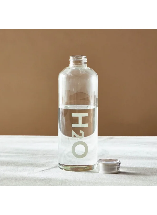 دانوب هوم Orchid Borosilicate Glass Bottle-500ml, Clear, Glass Bottle For Meal Preparation, For Meal Preparation, Dining Service And Everyday Kitchen Organization