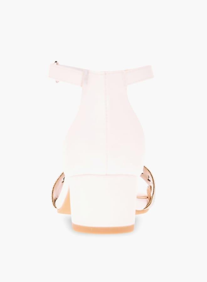 سيليست صنادل بناتي مزينة بإغلاق لاصق - Image 5