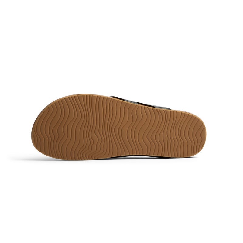 Reef Cushion Spring Joy Womens Flip Flop, Molded Cushion Footbed, Arch Support, Black/Tan, 9 - Image 5