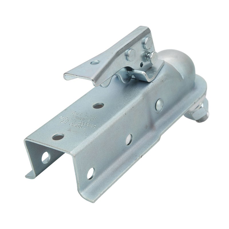 2.36in Trailer Coupler Straight Tongue 2000lbs Load Easy Lock with A 1 7/8in Ball for RV Boat Camper - Image 5