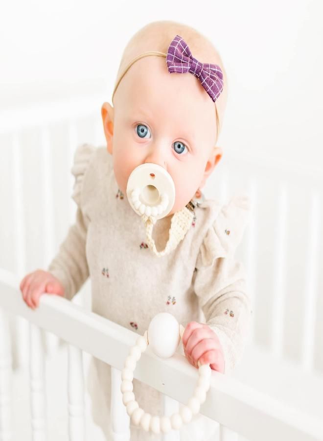 Ryan & Rose Ryan and Rose Cutie Teether Rattle (Ivory) - Image 4