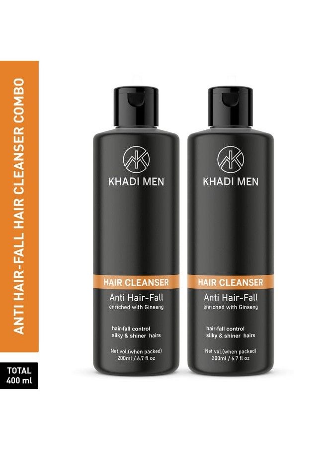KHADI MEN Anti Hairfall Shampoo For Men Pack Of 2  - Image 2