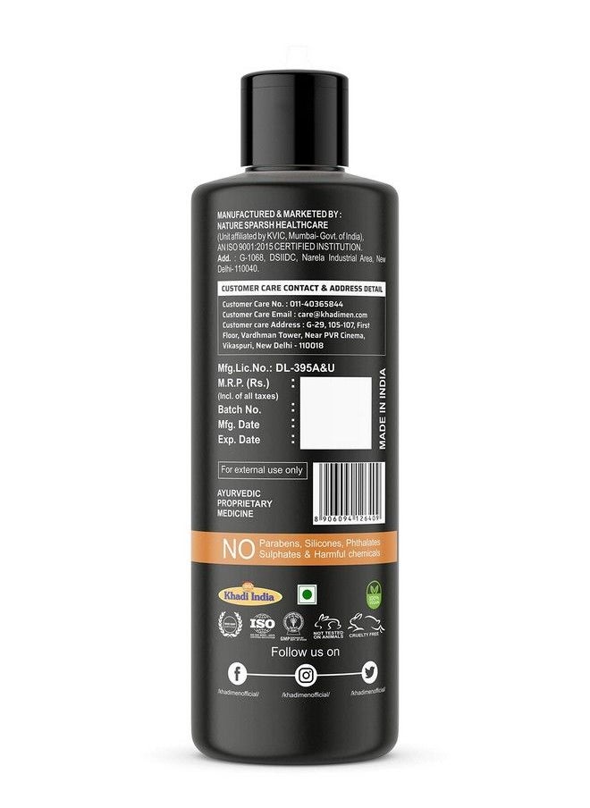 KHADI MEN - Anti Hairfall Shampoo For Men Pack Of 2 - Image 1