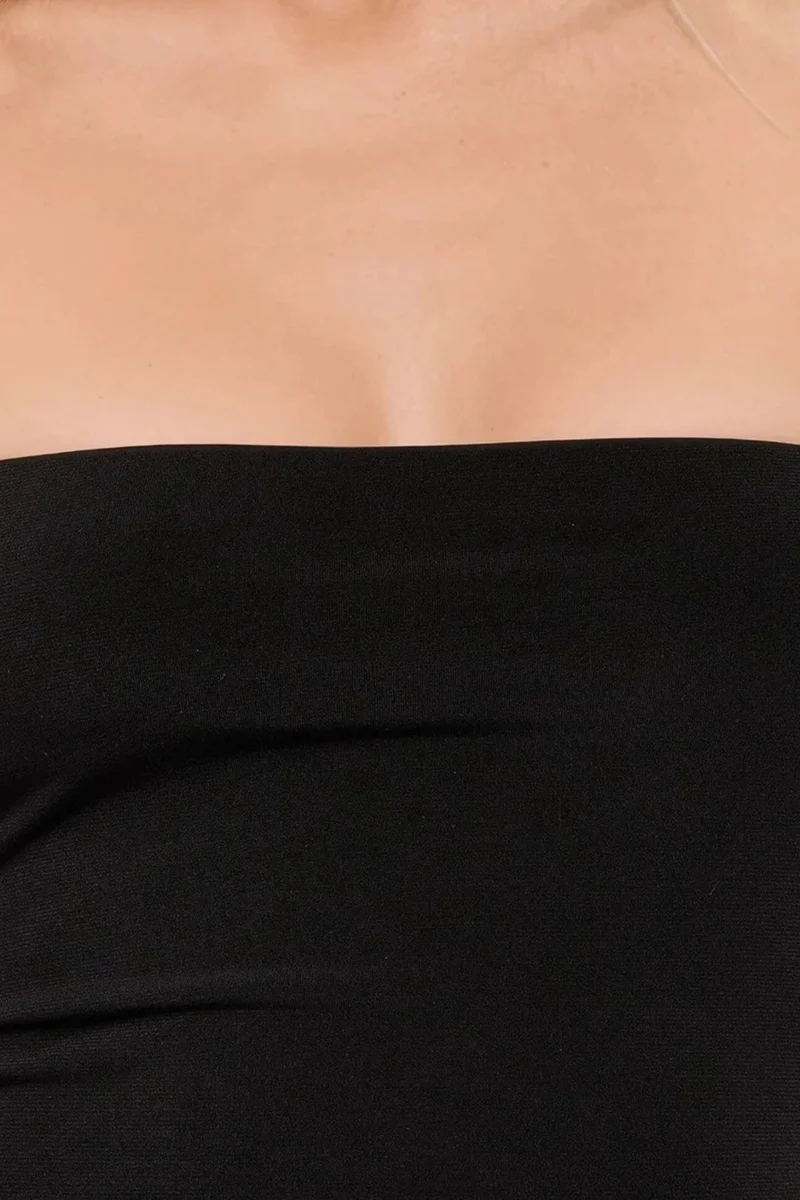 Hiccup Bodycon Maxi Dress with Side Slit
