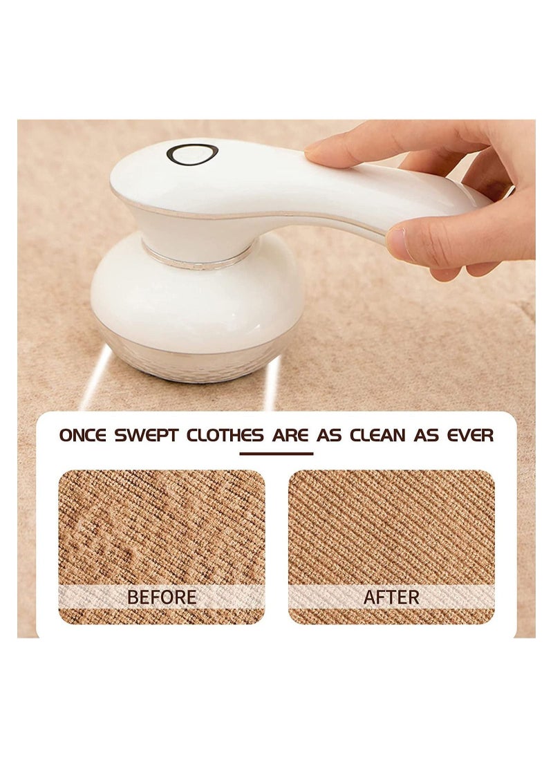 Generic - Fabric Shaver, Rechargeable Portable Electric Lint Remover with 2 Extra Replaceable Blades, Effective Lint Shaver for Clothing Furniture Carpet Lint Balls Bobbles, Pill Fuzz Remover - Image 1