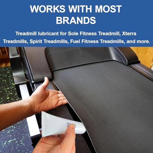 GGTE Fitness Treadmill Tube of Tread Belt Deck Lube for Spirit Sole Fitness Treadmill, Silicone Lubricant Oil Maintenance Lubricant p/n N020001, with Cleaning Cloth and Brush (1 Pack) - Image 4