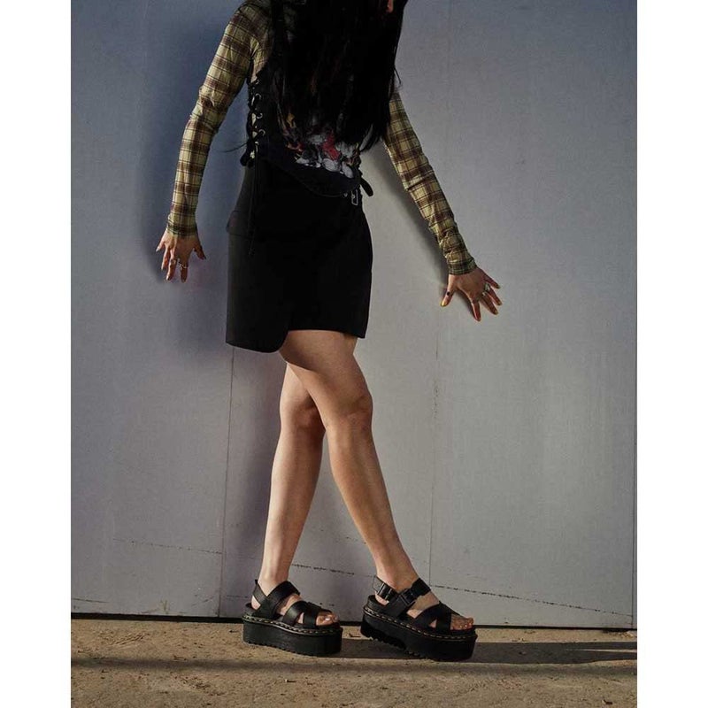 Dr. Martens Unisex Voss II Quad, Black Athena, 9 Women/8 Men - Image 3
